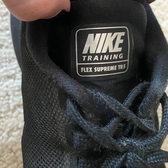 Nike Flex Supreme Flywire Training Sneakers Black - Picture 10 of 11